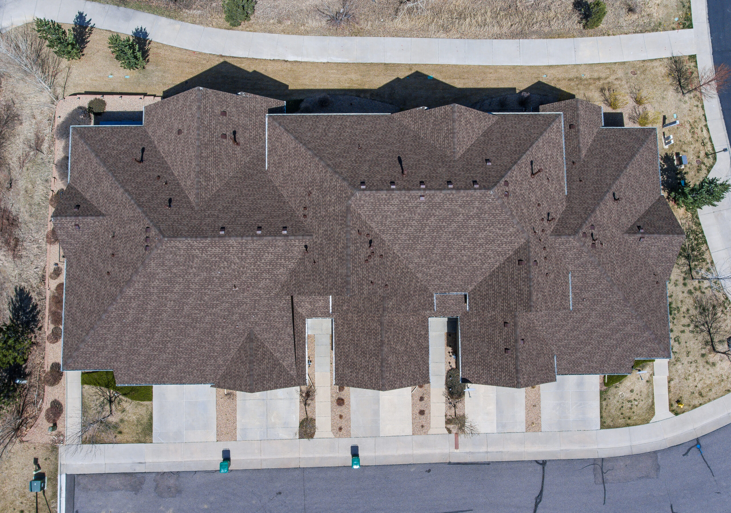 Overhead shot of condo in Dancing Willows