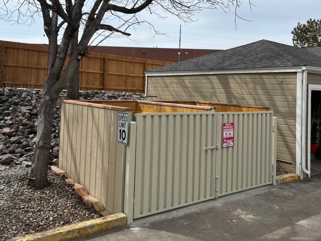 Expanded large outdoor dumpster