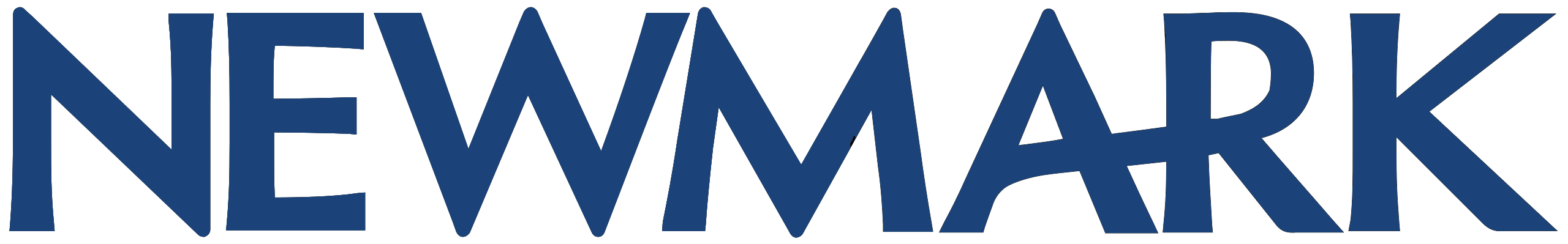 Newmark Logo in a navy blue color